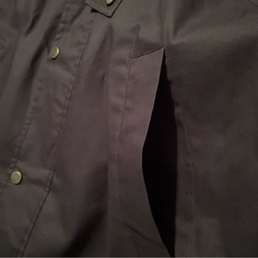 NWT Izod XL Waxed Cotton Jacket Field Jacket Barn Jacket Winter - Picture 9 of 12